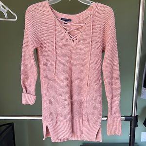 American Eagle Outfitters sweater Pink size small